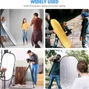 NEEWER 100x150cm Light Reflectors for Photography, Portable 5 in 1  10071556