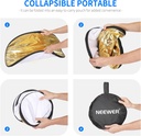 NEEWER 60 Centimeter Light Reflector Light Diffuser 5 in 1 10000675