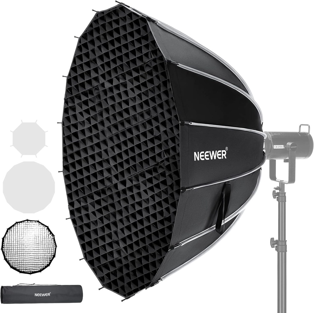 NWWER 55CM DEEP PARABOLIC QUICK RELEASE SOFTBOX WITH HONEYCOMB GRID 10101378