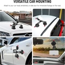 Neewer Triple Suction Cup Camera Car Mount  10104345