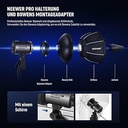 NEEWER MS60C RGB COB Video Light with 2.4G/APP Remote Control 10104014