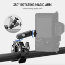 NEEWER ST83 Super Clamp with 3" Dual Ballhead Magic Arm 10104474