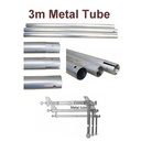 Aluminum Cross Bar for Manual Electric Studio Roller Backdrop Wall Mount System