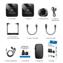 PULUZ PU3154B  2 TX + 1 RX Wireless Lavalier Microphone (Black)