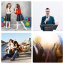 Puluz PU644B 1 To 2 Wireless Microphones with LED Display, 6.35mm Transmitter (Black)