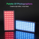 Puluz PU633 LED Full Color RGB Beauty Fill Light Pocket Vlogging Photography Light