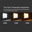 Puluz PU5220 15W 1650lm 200 LEDs 3200-5600K Dimming Studio Video Light LED Photo Light