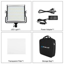 Puluz PU5220 15W 1650lm 200 LEDs 3200-5600K Dimming Studio Video Light LED Photo Light