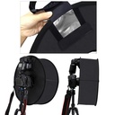 PULUZ PU5145 45cm Round Style Macro and Portrait Softbox SpeedLite Flash Light Foldable Diffuser