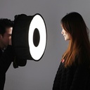 PULUZ PU5145 45cm Round Style Macro and Portrait Softbox SpeedLite Flash Light Foldable Diffuser