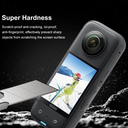 puluz PU822T For Insta360 X3 9H 2.5D Curved HD Screen Tempered Glass Film (Transparent)