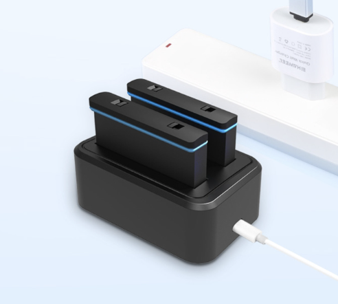 Puluz PU818 dual channel USB charger for Insta360 X3