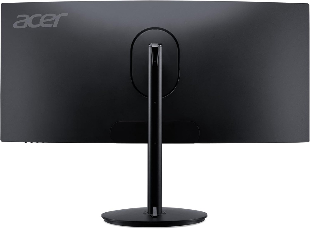 Acer Nitro 34" QHD 3440 x 1440 1500R Curved PC Gaming Monitor AMD FreeSync Premium 165Hz Refresh 1ms (VRB) ZeroFrame Design 2 x Display Port 1.4 & 2 x HDMI 2.0 Ports XZ342CU Sbmiipphx,Black
