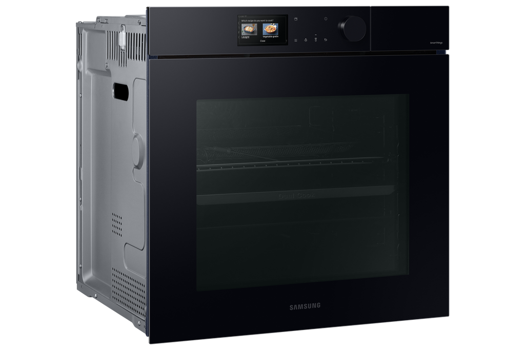 (Samsung Dual Cook Oven NV7B7997AAK/U1 (76L Capacity, 3650W Output Power, 6 Power Levels, Dual Cook Steamâ„¢, Wi-Fi Connectivity, Pyrolytic Cleaning, Air Fry, Sous Vide, Child Lock, A+ Energy Class
