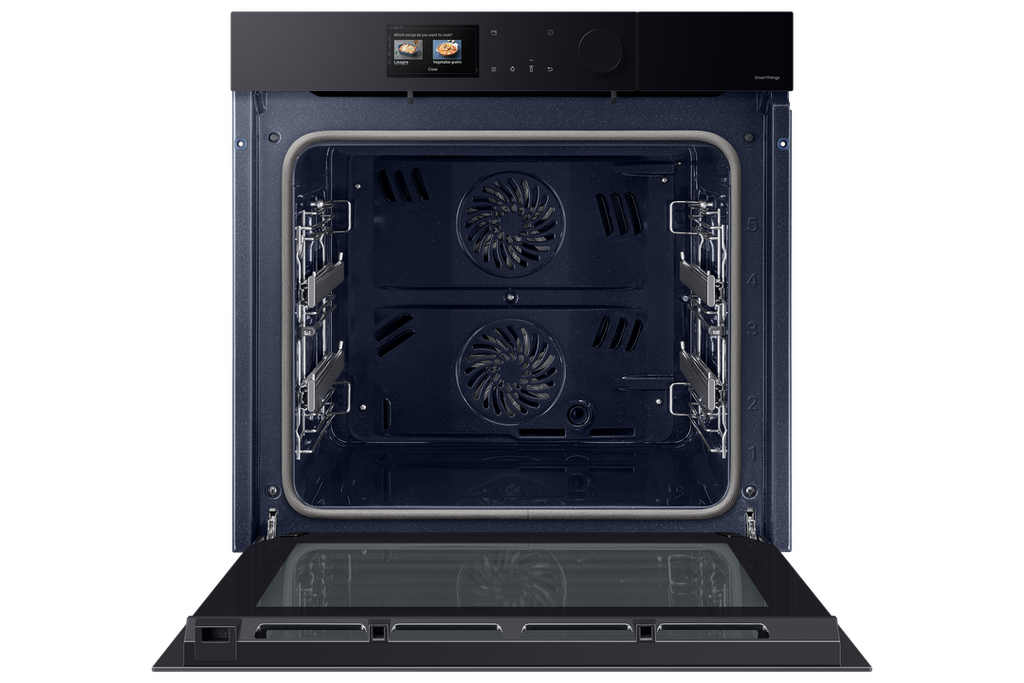 (Samsung Dual Cook Oven NV7B7997AAK/U1 (76L Capacity, 3650W Output Power, 6 Power Levels, Dual Cook Steamâ„¢, Wi-Fi Connectivity, Pyrolytic Cleaning, Air Fry, Sous Vide, Child Lock, A+ Energy Class