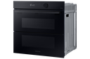 Samsung Oven Dual Cook NV7B5755SAK/U1 (76L Capacity, 3650W Output Power, 6 Power Levels, Dual Cook Flex, Wi-Fi Connectivity, Air Fry, Steam Clean, Pyrolytic Cleaning, Child Lock, A+ Energy Class)