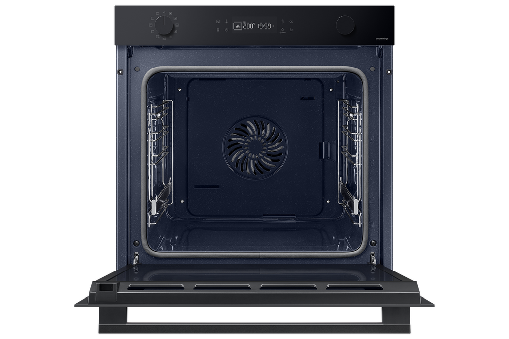 Samsung Single Oven NV7B41301AK/U3 (76L Usable Volume, 3500W Output Power, 6 Power Levels, Pyrolytic Cleaning, Wi-Fi Connectivity, Auto Programs, Child Lock, LED)