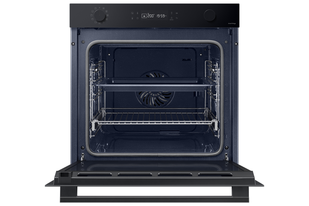 Samsung Single Oven NV7B41301AK/U3 (76L Usable Volume, 3500W Output Power, 6 Power Levels, Pyrolytic Cleaning, Wi-Fi Connectivity, Auto Programs, Child Lock, LED)