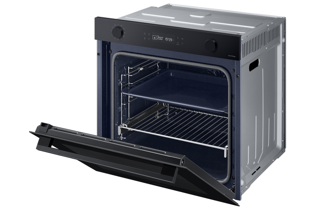 Samsung Single Oven NV7B41301AK/U3 (76L Usable Volume, 3500W Output Power, 6 Power Levels, Pyrolytic Cleaning, Wi-Fi Connectivity, Auto Programs, Child Lock, LED)