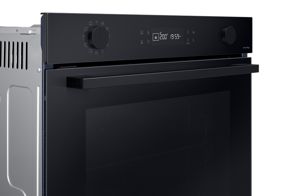 Samsung Single Oven NV7B41301AK/U3 (76L Usable Volume, 3500W Output Power, 6 Power Levels, Pyrolytic Cleaning, Wi-Fi Connectivity, Auto Programs, Child Lock, LED)