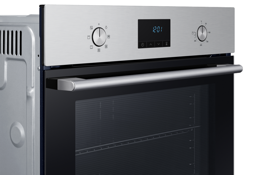 Samsung Oven NV68A1140BS/EF (68L Capacity, 1600W Upper Grill, 1800W Convection, 6 Power Levels, Auto Cook, Catalytic Cleaning, Child Lock, LED Display, Stainless Steel Finish).