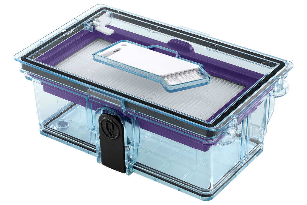 (Samsung Robot Vacuum VR05R5050WK/ML (160 mm Cleaning Width, 0.32 m/sec Cleaning Speed, 55W Max Power Consumption, 240 min Charging Time, 4 Side Brushes, Wi-Fi Control, Eco Mode, 0.2L Dustbin, Smart Control, Auto-Docking.