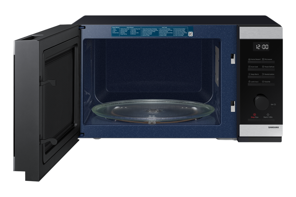 Samsung MWO-Solo MS32DG4504ATLI (32L Capacity, 1000W Output Power, Ceramic Enamel Cavity, LED Display, Auto Cook, Deodorization, Eco Mode, Stainless Steel Door)