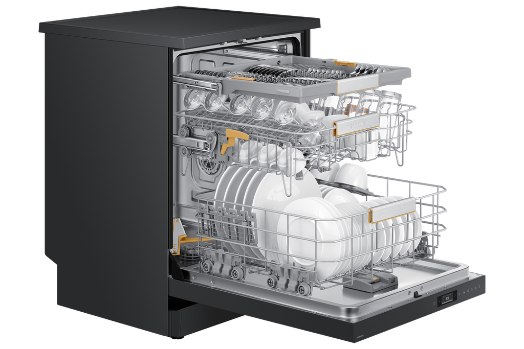 Samsung Dish Washer DW60BB890FAP (WaterJet Cleanâ„¢ Technology, Auto Door Open Dry System, Smart Control via WiFi & SmartThings App, 11 Versatile Wash Programs, Quiet Operation 40 dBA, Aqua Stop & Leakage Sensor)