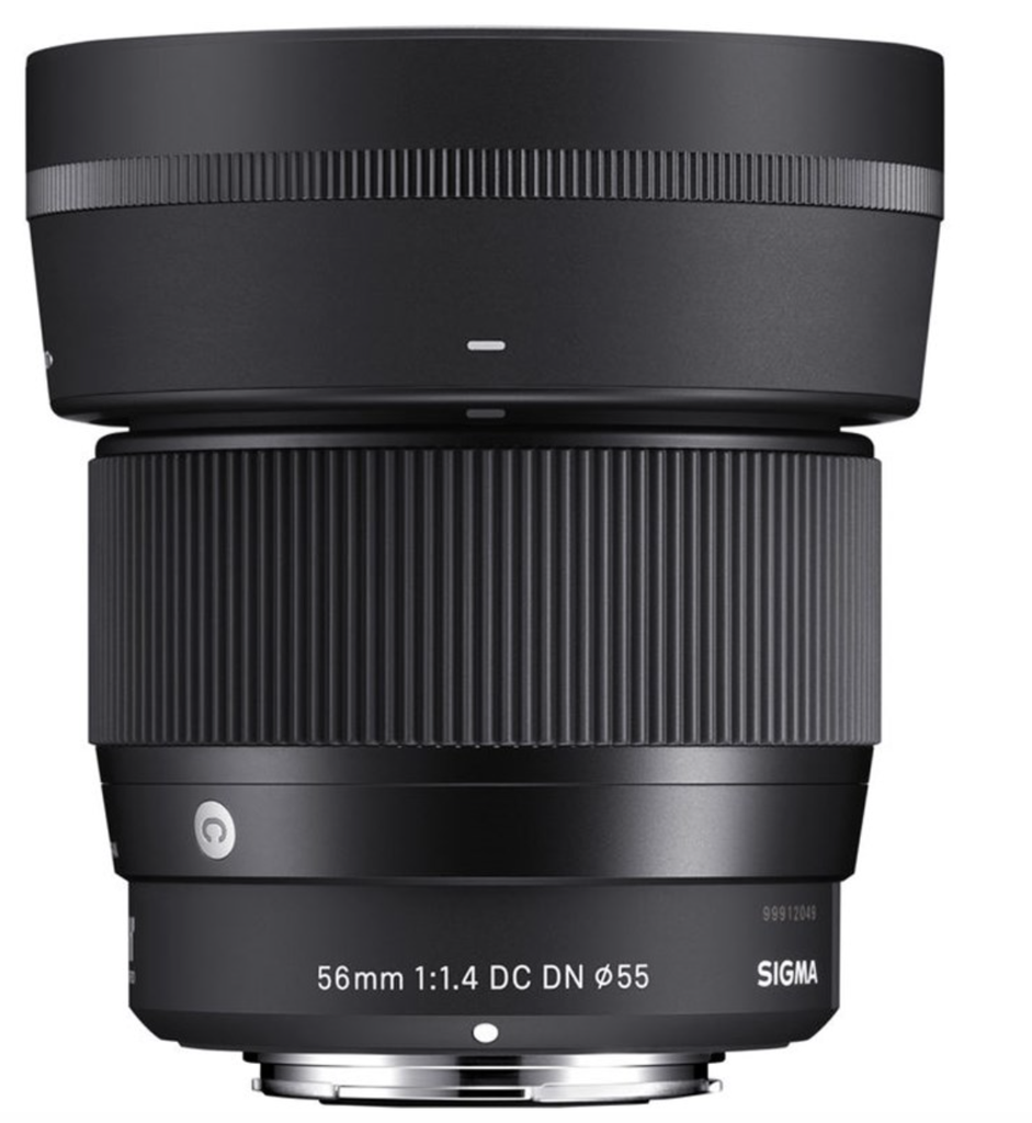 Sigma 56mm f/1.4 for Sony E Lens