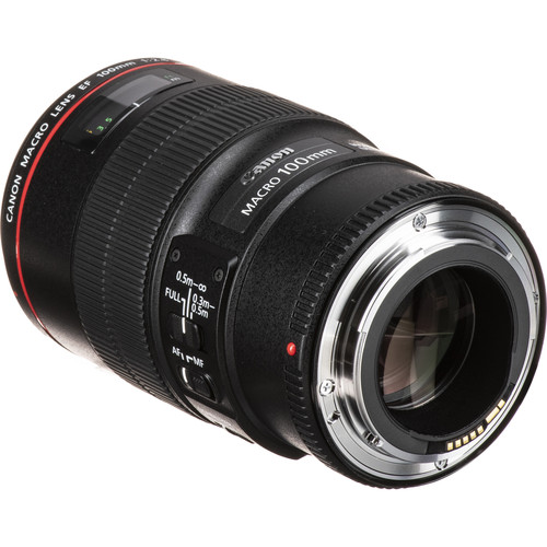 CANON EF 100MM F/2.8L MACRO IS USM (RED LINE) LENS 