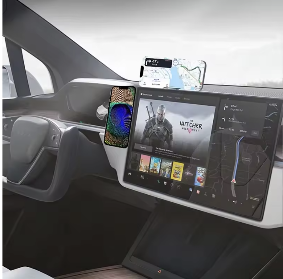 Magnetic Laptop Phone Holder Computer