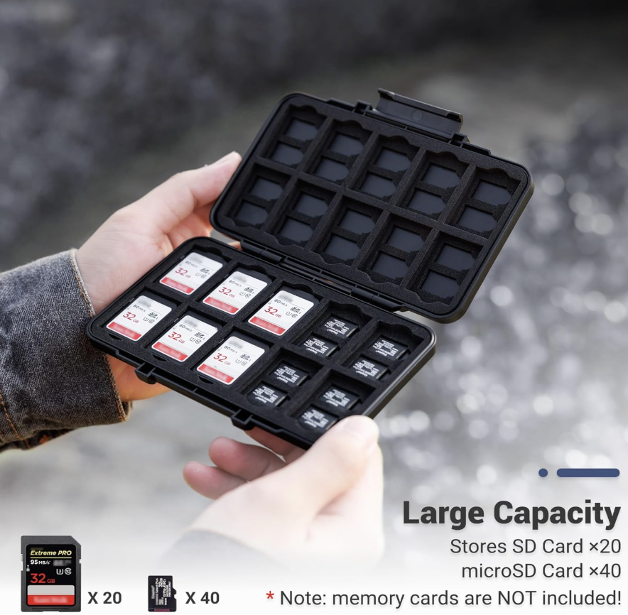 Memory Card Case JJC For SD Card And Micro SD