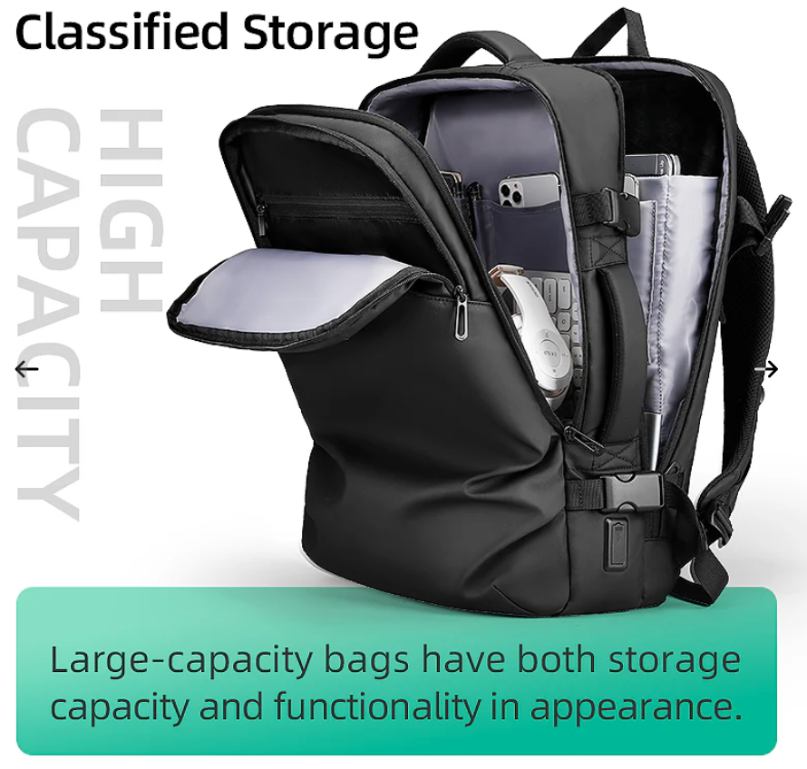 Mark Ryden Mochila l: Versatile USB Water-Repellent Multifunctional Backpack for Modern Travels