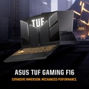 ASUS TUF GAMING F16 FX607VJ-RL009 INTEL  CORE 5 210H 16GB DDR4 512GB SSD RTX3050 6GB 16" WUXGA 144Hz
