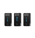 BOYA BY-XM6-S2 Digital Camera-Mount True-Wireless 2-Person Microphone System (2.4 GHz)