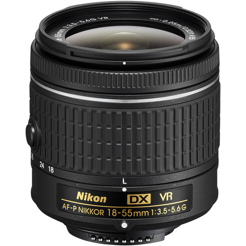 عدسة نيكون AF-P DX NIKKOR 18-55 مم f/3.5-5.6G VR