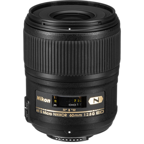 عدسة نيكون AF-S مايكرو NIKKOR 60 مم f/2.8G ED