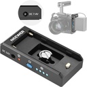 لوحة محول بطارية NEEWER NP-F لكاميرات DSLR وكاميرات mirrorless، مزودة بمؤشرات طاقة LED (رقم الموديل: 10101620).