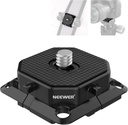 NEEWER Quick Release Plate 38mm Square Arca Type QR Camera Mount Plate 10104281