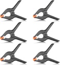Neewer 6-Pack Set Heavy Duty Muslin Spring Clamps Clips 4.5"/11.4cm 10076001
