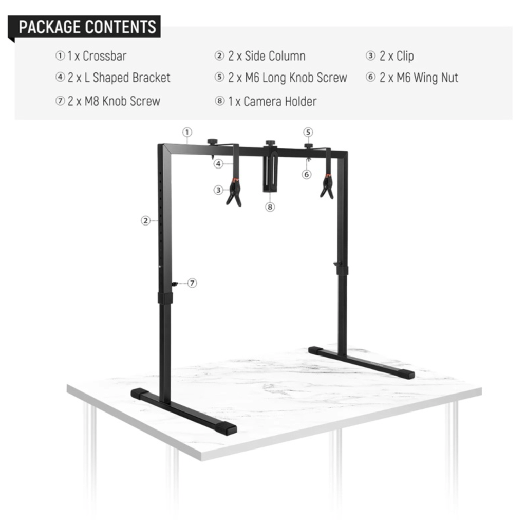 NEEWER ST100 Overhead TABLE TOP Camera Mount Rig 10103337