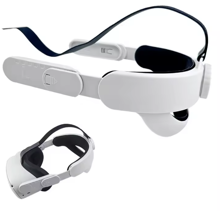 Adjustable Elite Strap Enhanced Comfort Reduced Weight VR Accessory Headband for Meta quest 2/Quest 3S/Quest 3 head strap