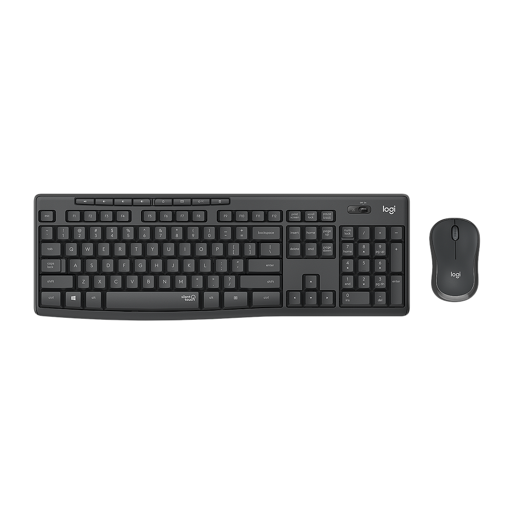 مجموعة لاسلكية صامتة Logitech MK295