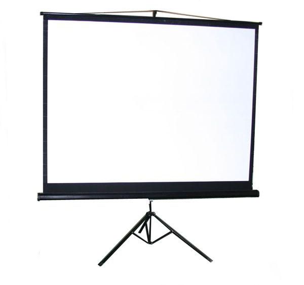 شاشة عرض بتركيب حامل ثلاثي 2×2 متر Tripod Projector Screen