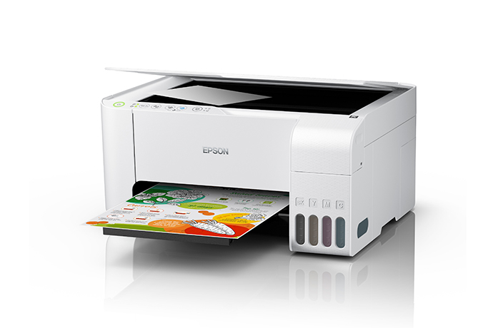 طابعة Epson L3156 متعددة الوظائف (طباعة، نسخ، مسح ضوئي، Wi-Fi)