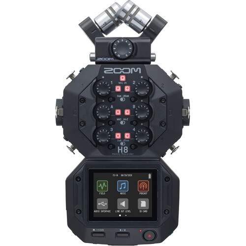 Zoom Recorder H8 8-Input / 12-Track Portable Handy