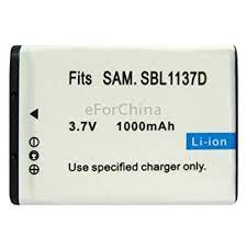 Replacement Battery For Samsung SBL1137D