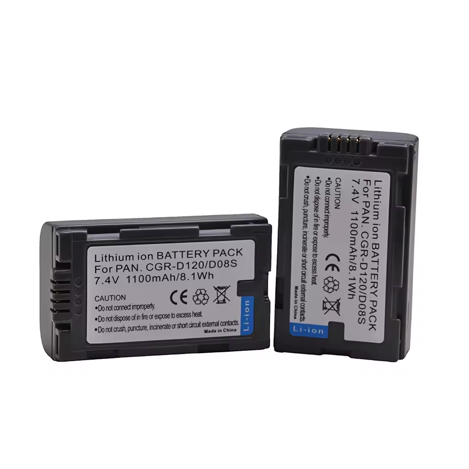 Replacement Battery For Panasonic  D08S/D120