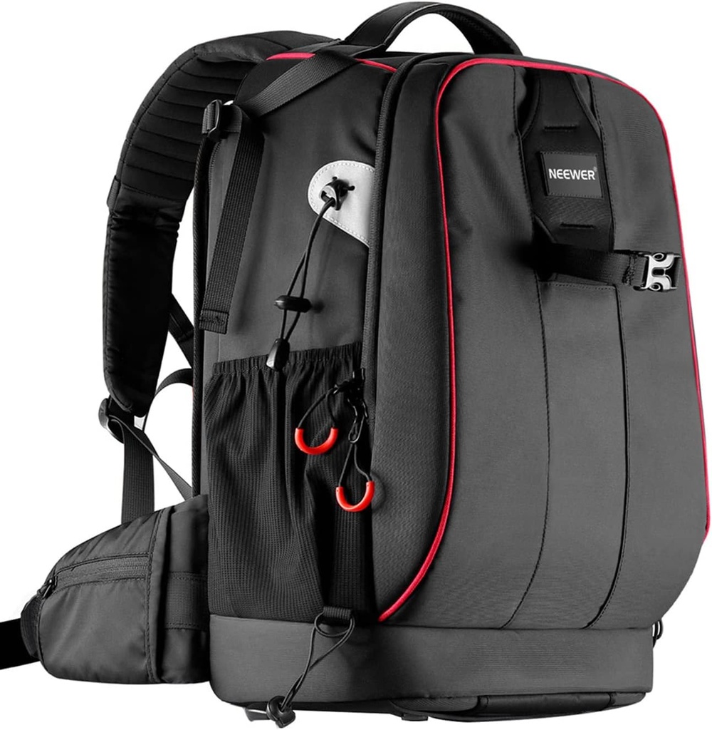 Neewer Professional Camera Bag – Waterproof and shockproof, equipped with adjustable padded dividers and a combination anti-theft lock.(10087473)