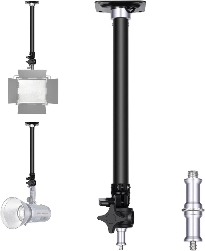 ذراع بوم قابل للتعديل للتثبيت على الحائط من NEEWER موديل ST-WM60.